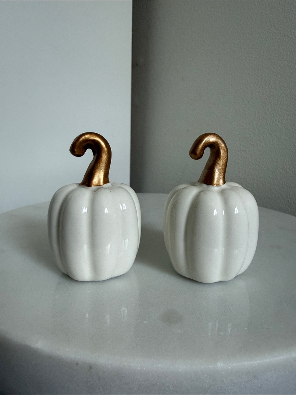 2026 Target Bullseye Playground Small Ceramic Pumpkin, set of 2